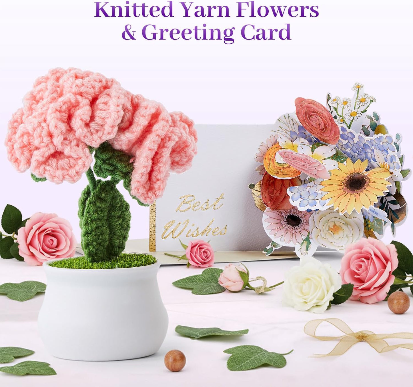 EVERMOW  Purple Mothers Day Gifts , Relaxing Spa Gift Baskets, Thinking of You Gifts for Mom, Wife, Sister, Best Friend